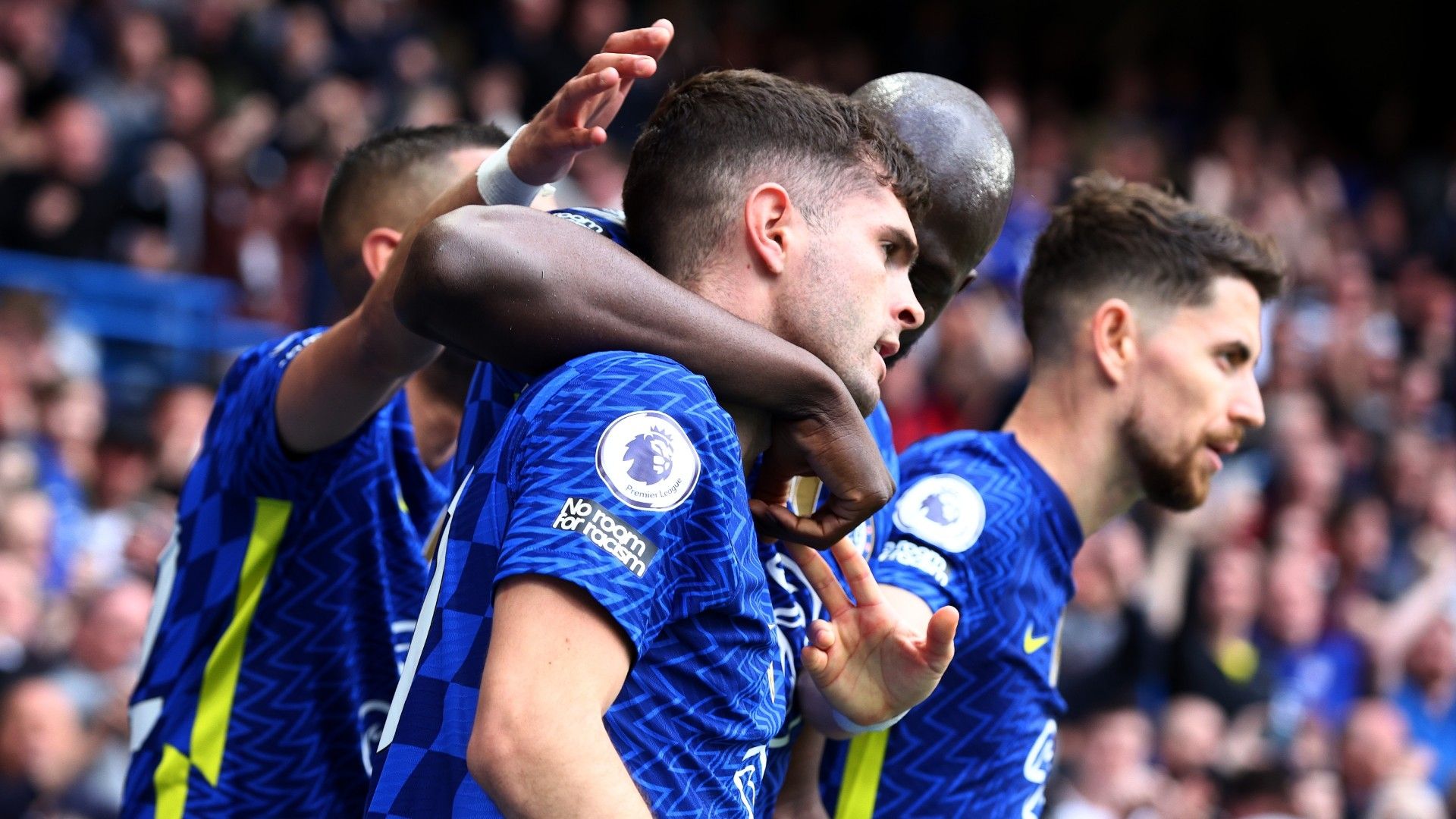 Christian Pulisic Chelsea vs West Ham Premier League 2021-22