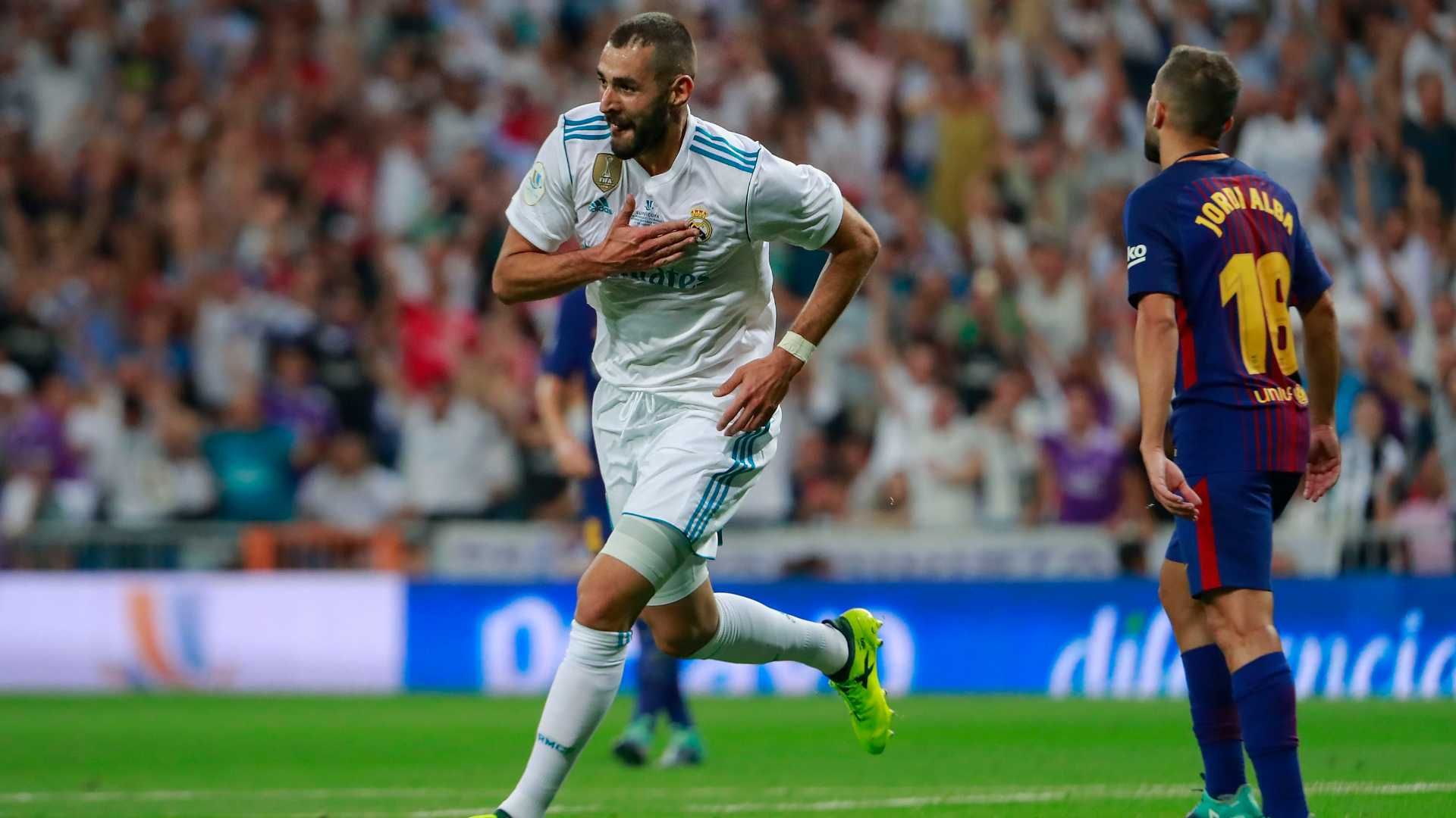 real madrid benzema august 2017.