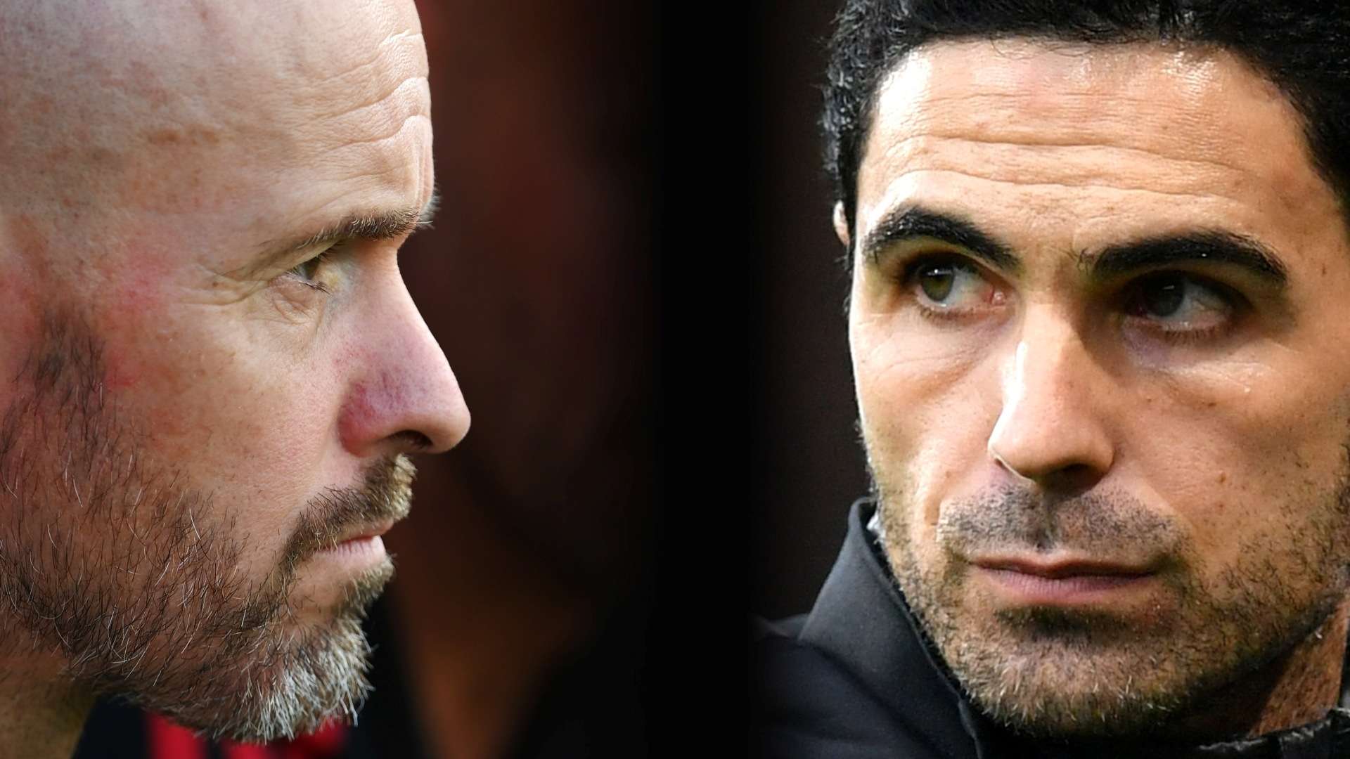 Erik ten Hag vs Mikel Arteta