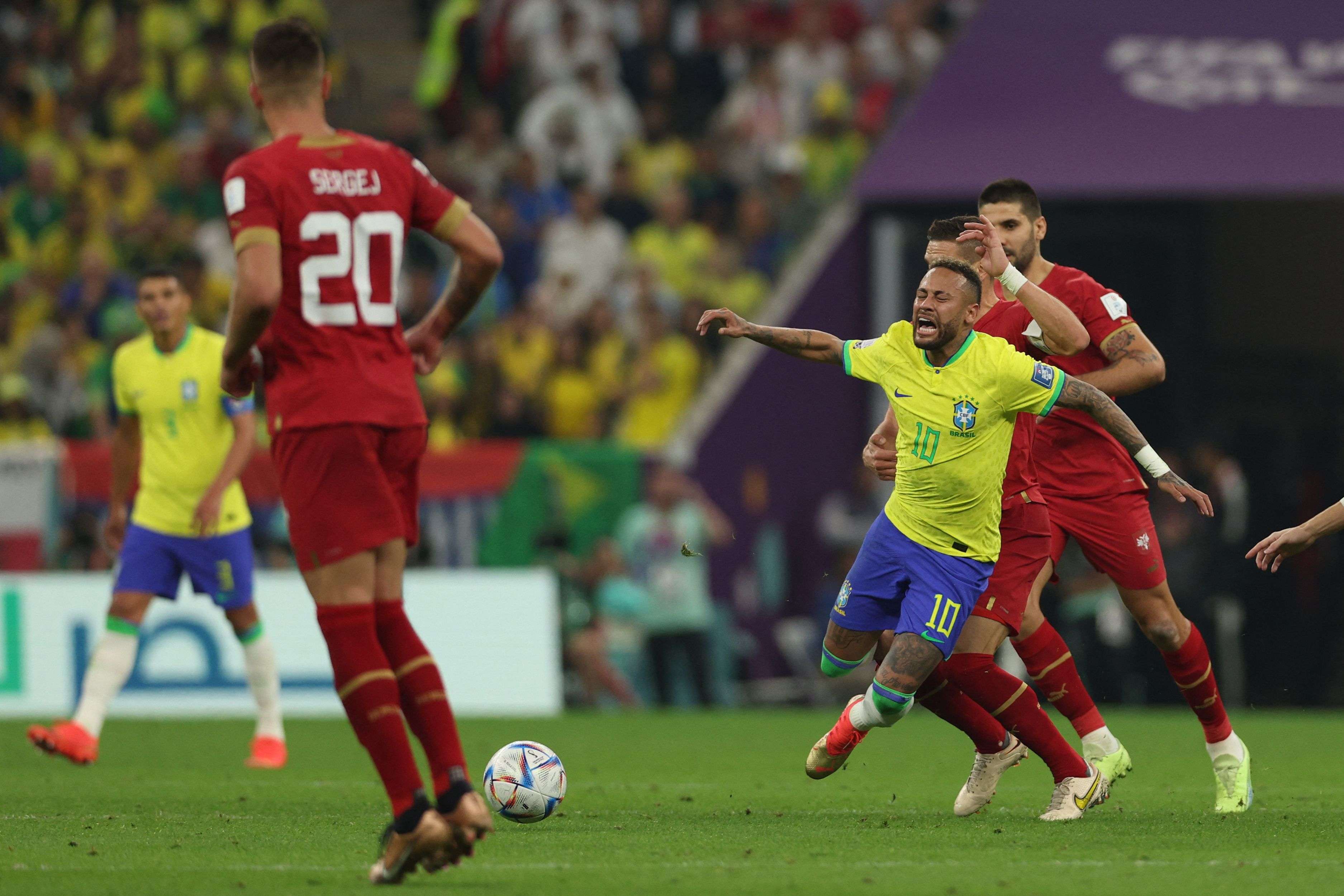 Neymar Brazil Serbia World Cup 2022