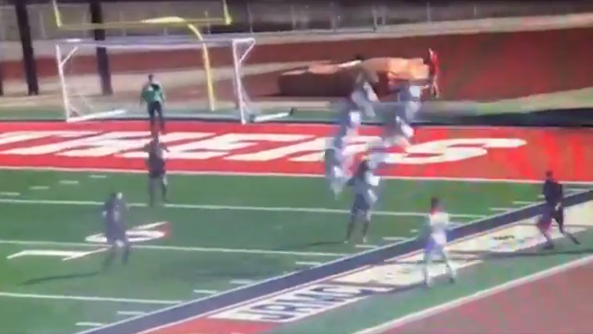 Clarksville High School Lights Stadium