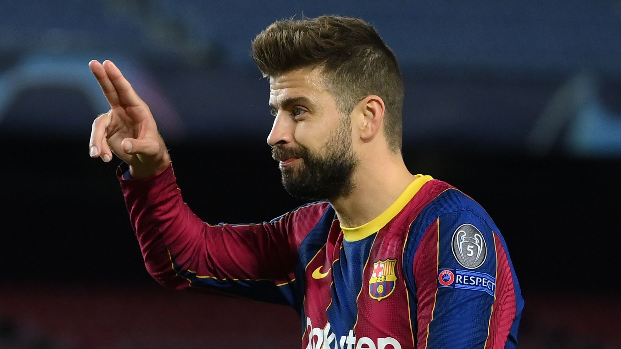 Gerard Pique Barcelona 2020-21