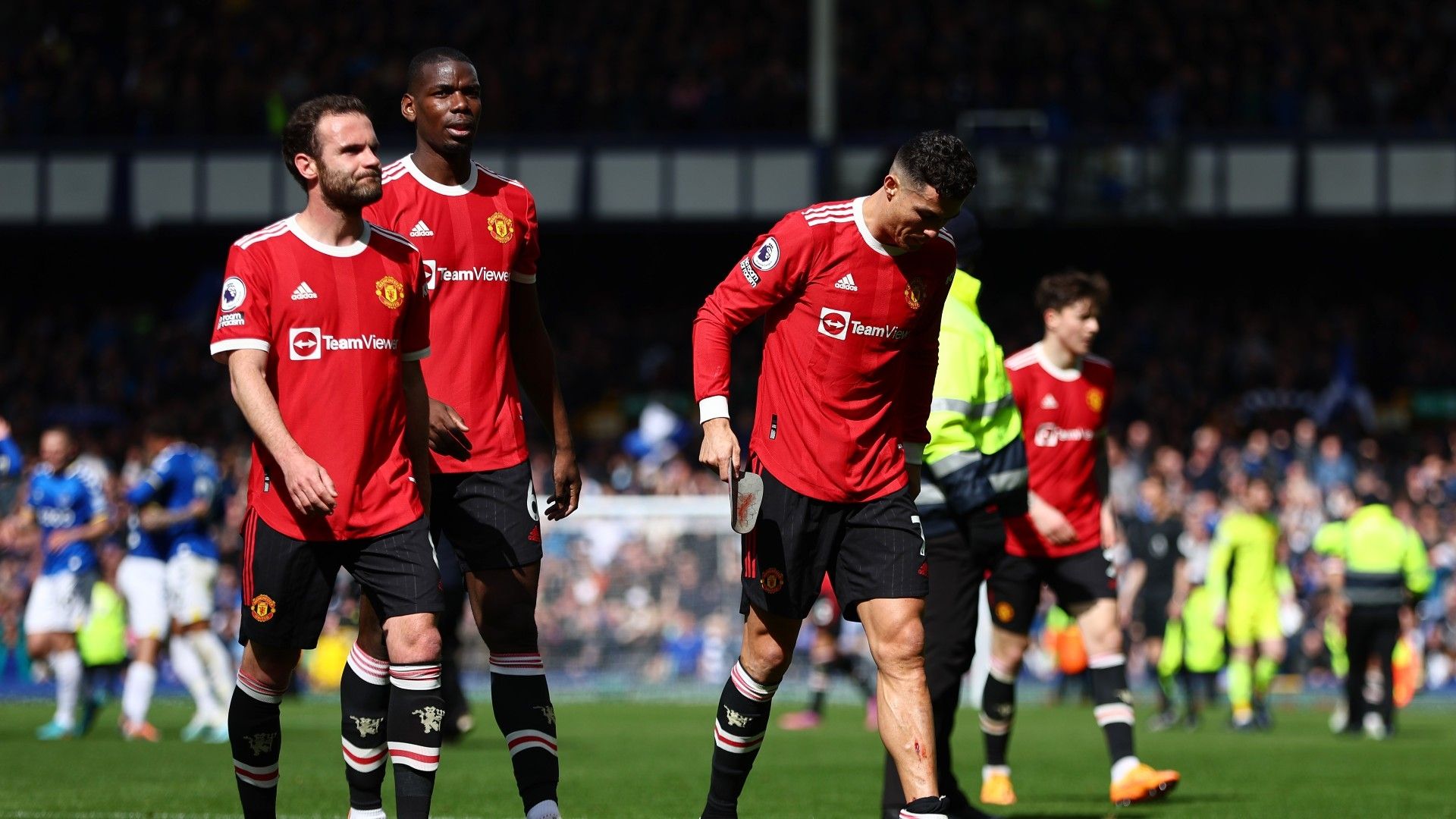 Cristiano Ronaldo Manchester United Everton 2021-22