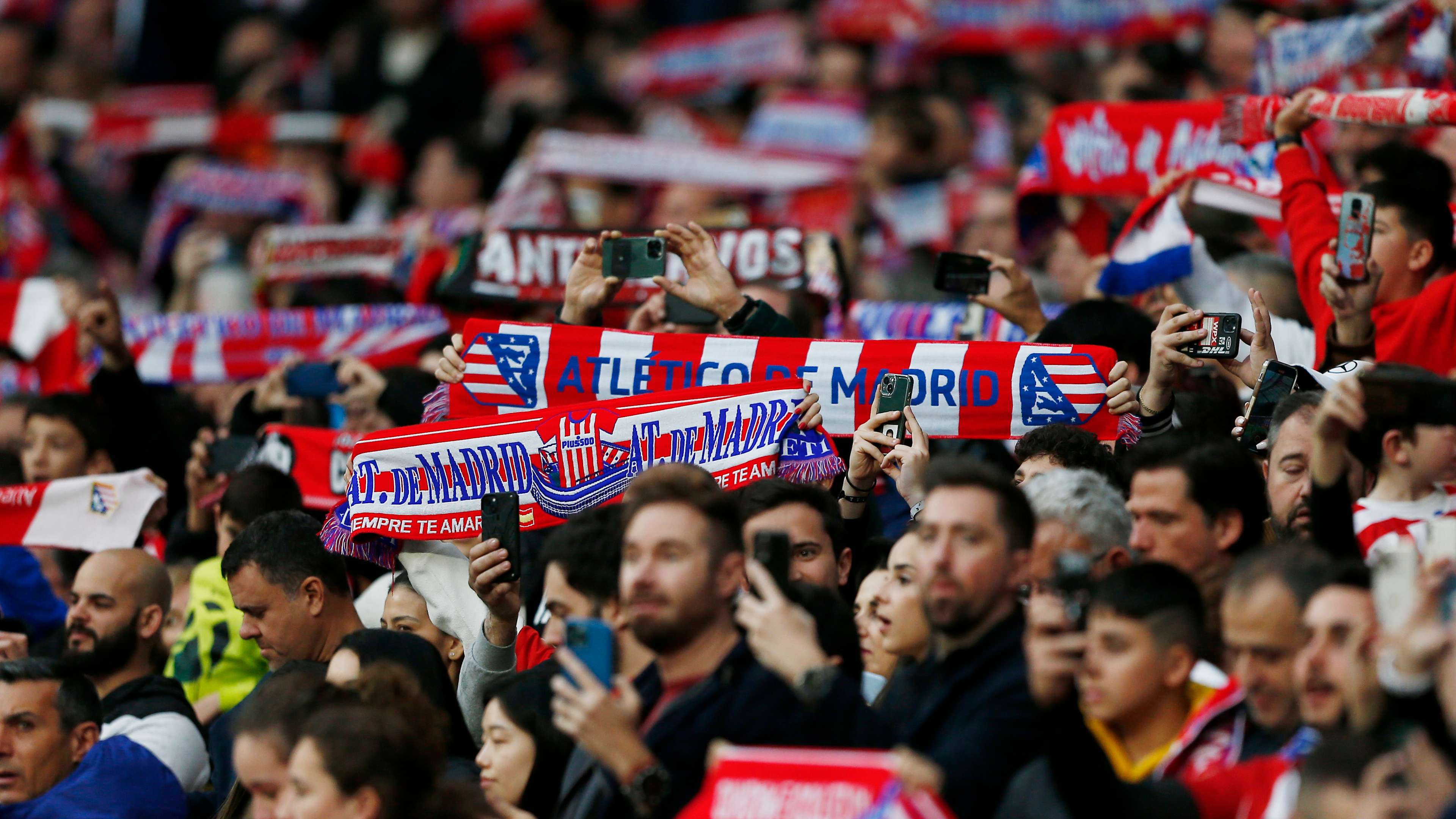 Atletico Madrid fans