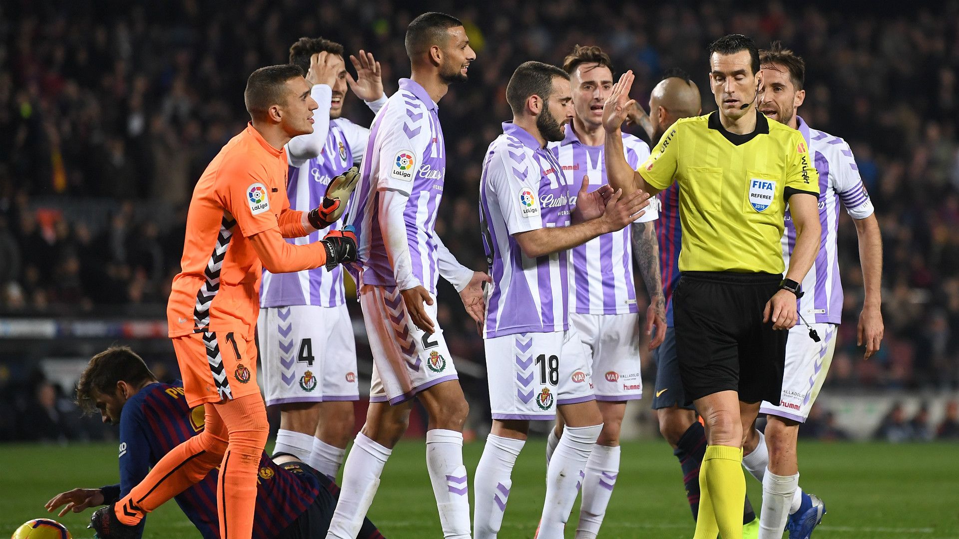 BARCELONA VALLADOLID LALIGA