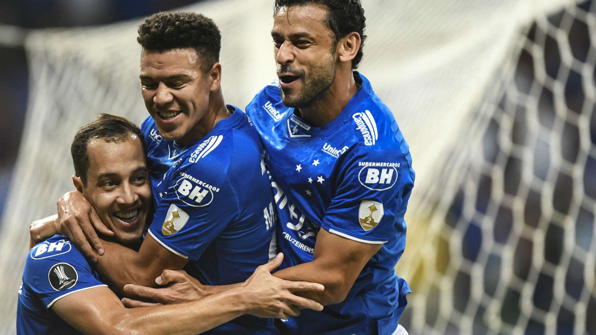 Rodriguinho Marquinhos Gabriel Fred Cruzeiro Deportivo Lara Libertadores 27 03 2019