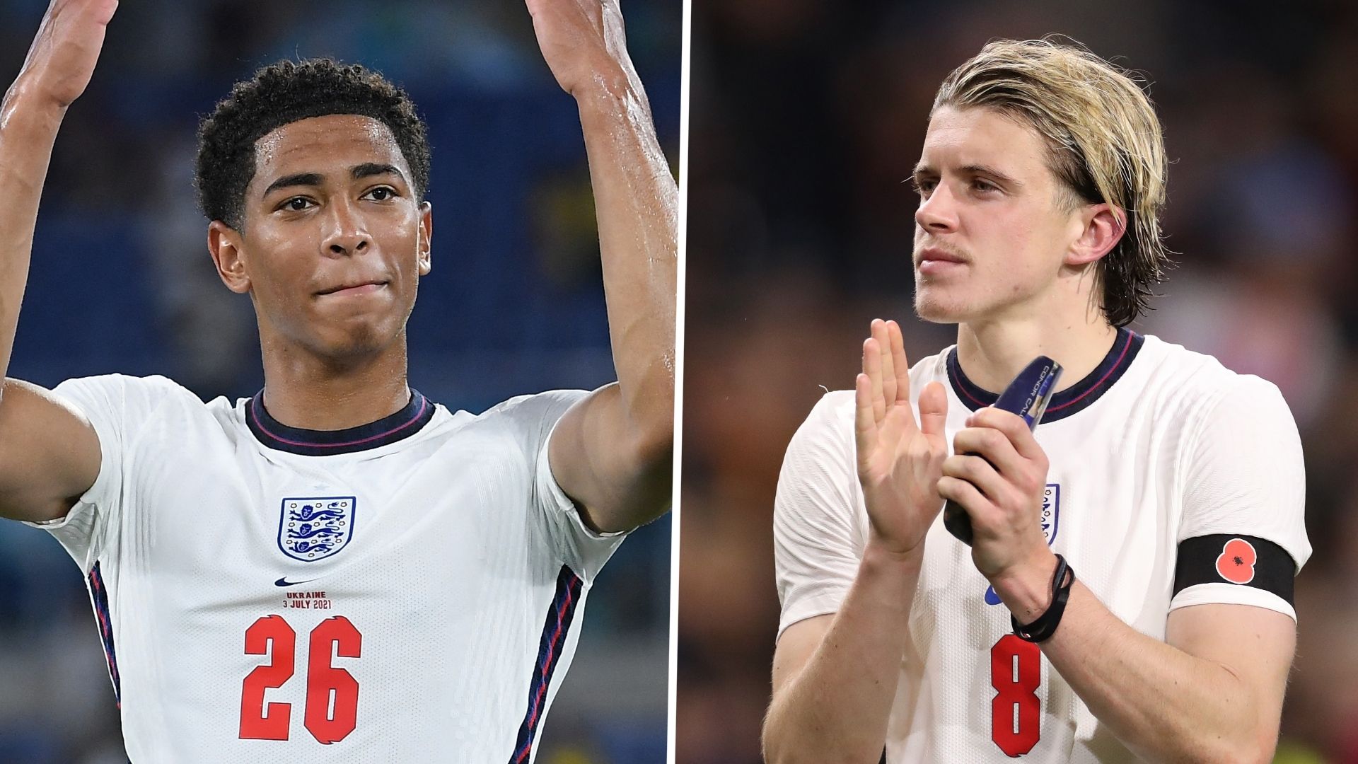 Jude Bellingham Conor Gallagher England GFX