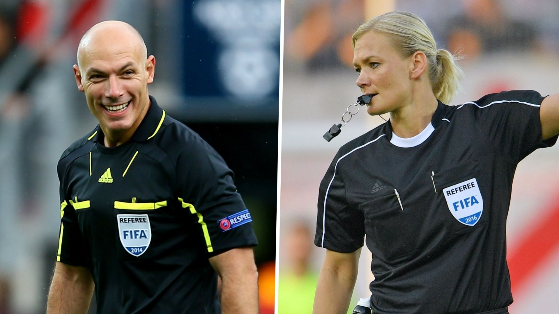 Howard Webb & Bibiana Steinhaus