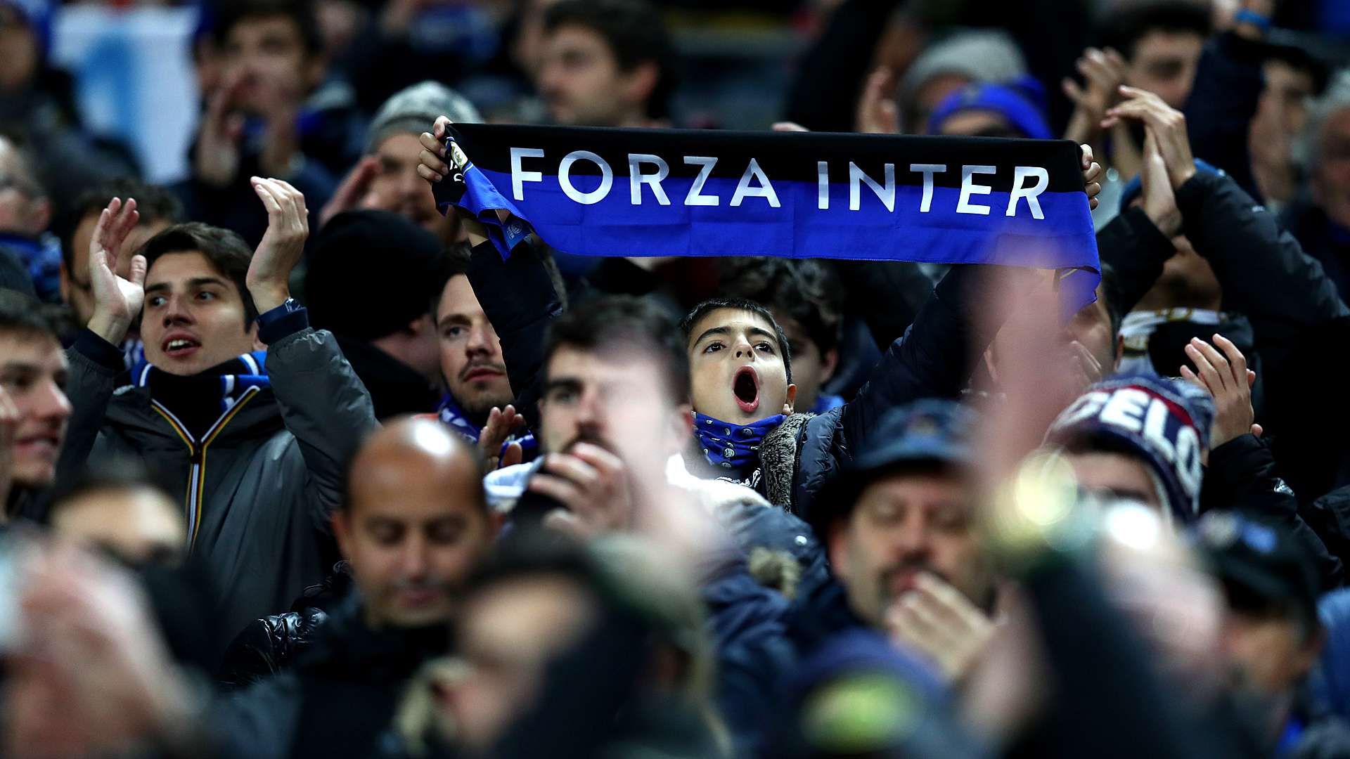 Inter Mailand Fans vs Tottenham