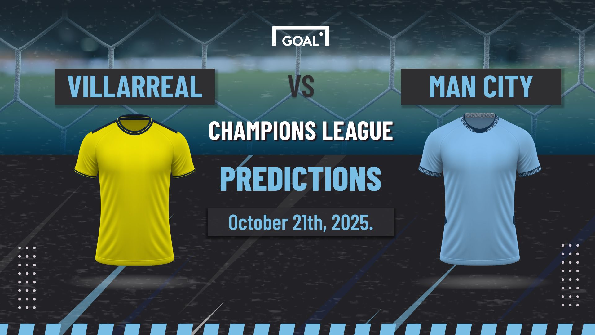 Villarreal vs Man City Predictions