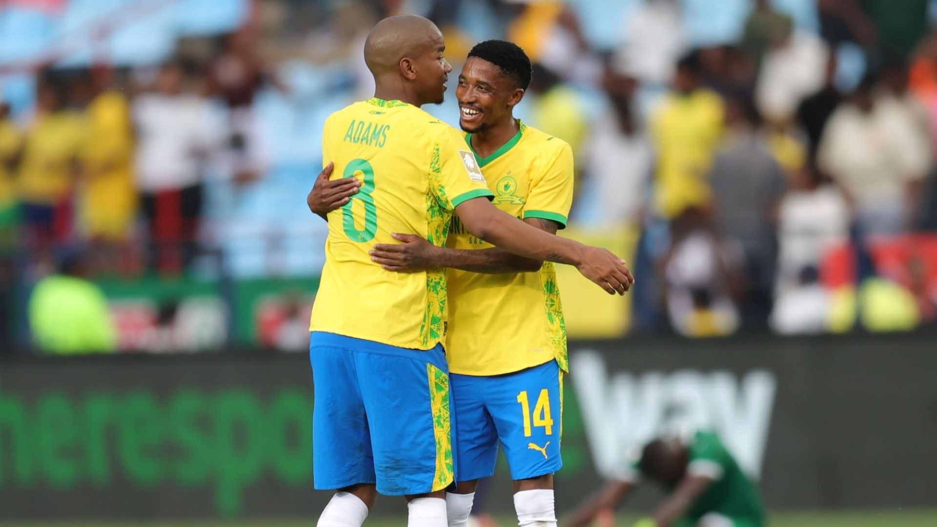 Monnapule Saleng and Jayden Adams, Mamelodi Sundowns