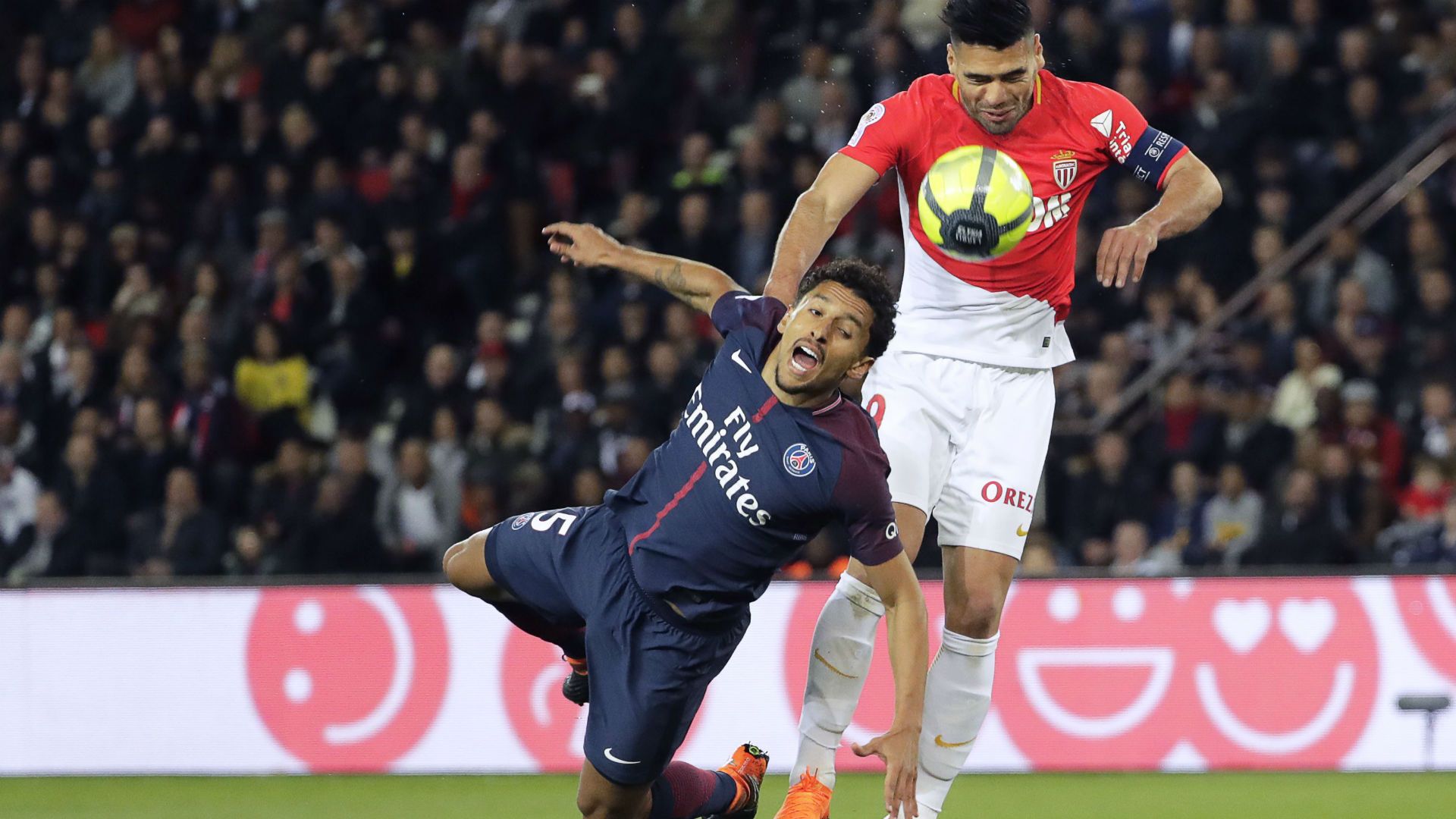 Radamel Falcao Monaco vs PSG 2018