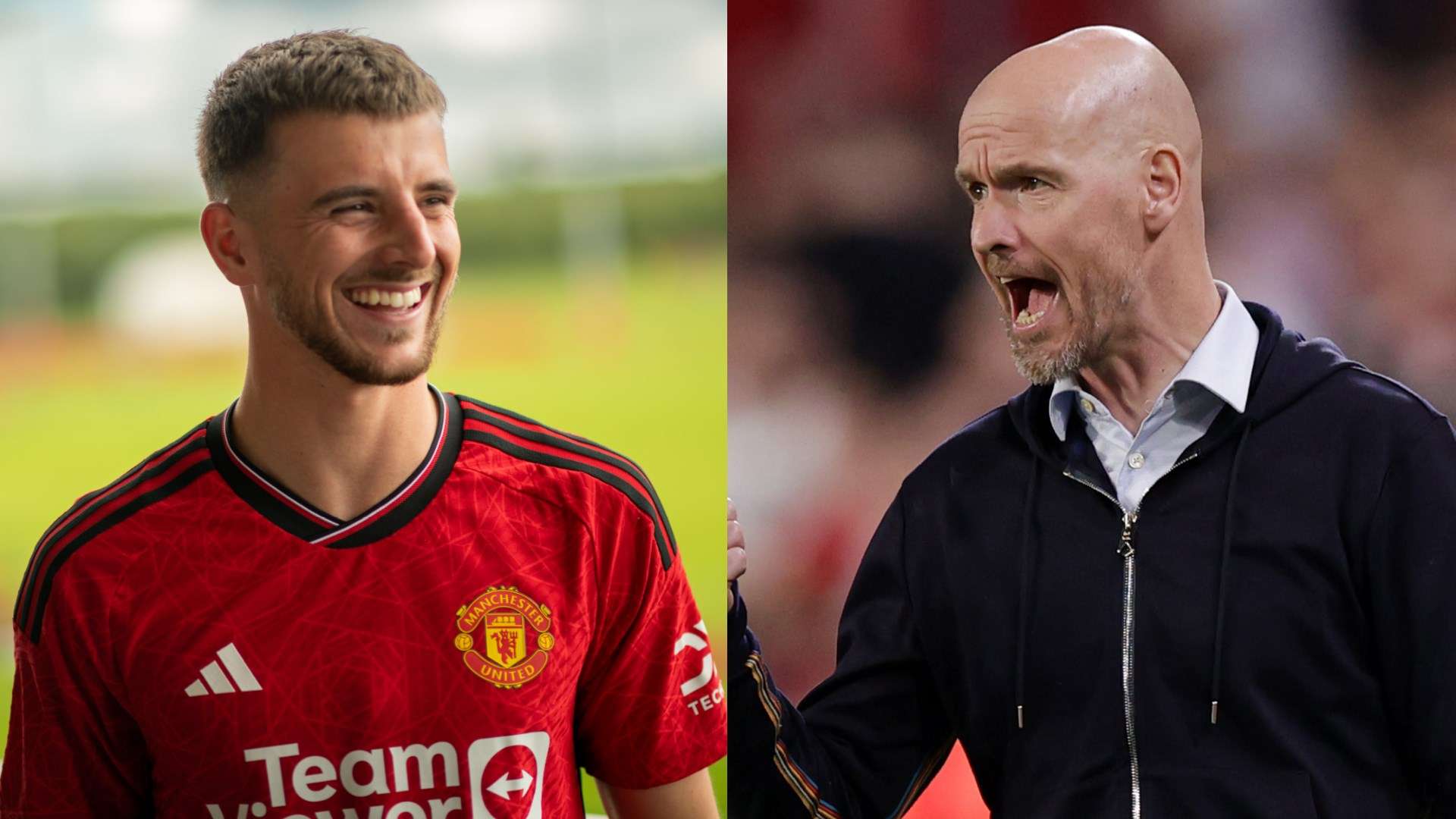 Mason Mount Erik ten Hag Man Utd GFX