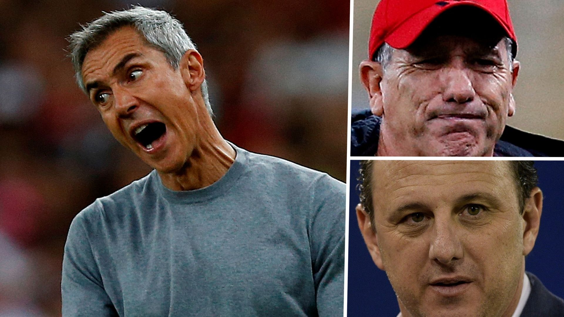 Paulo Sousa, Rogério Ceni e Renato Gaúcho, Flamengo