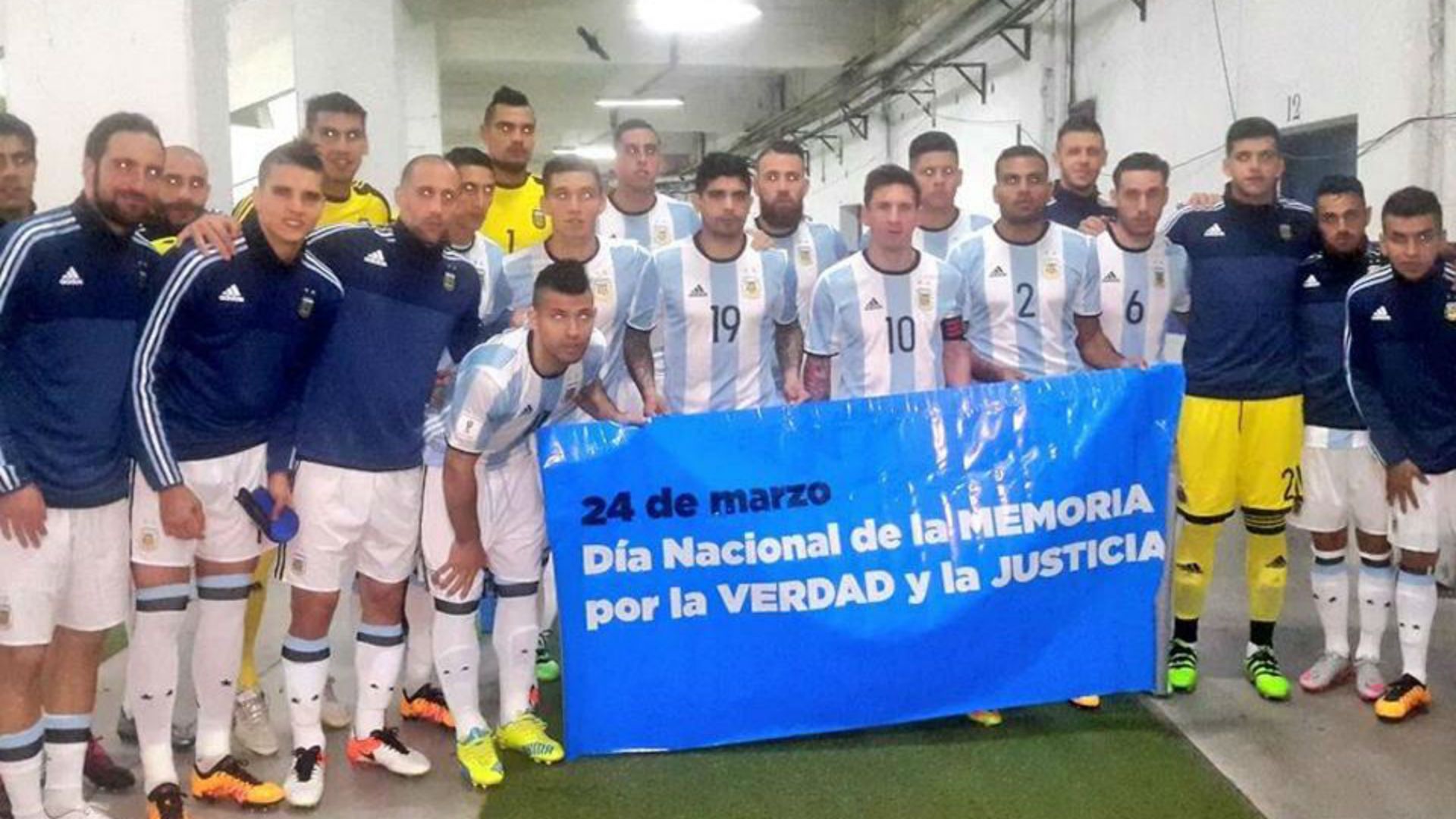 Chile Argentina 24032016 bandera 24 de marzo memoria