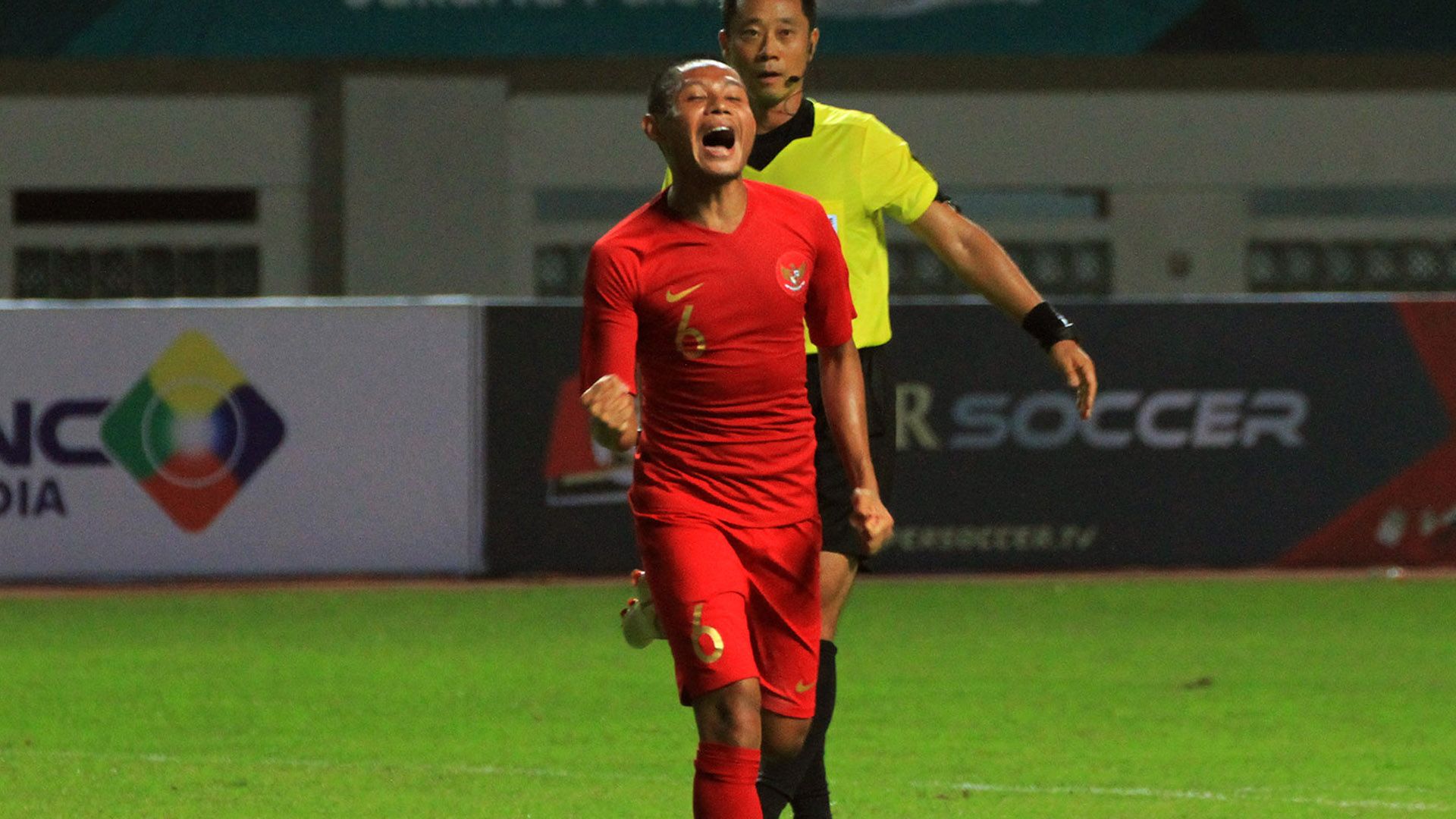 Selebrasi Evan Dimas - Indonesia & Mauritius