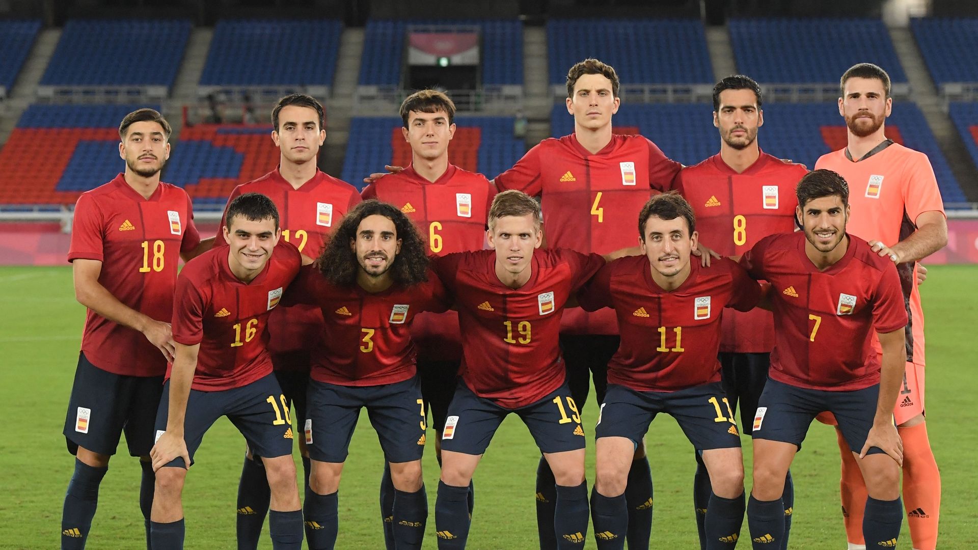 España, alineación frente a Brasil en los Juegos Olímpicos