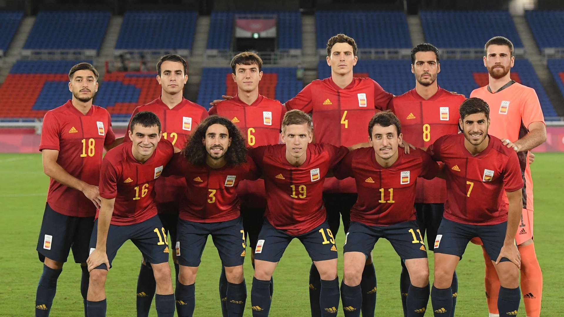 España, alineación frente a Brasil en los Juegos Olímpicos
