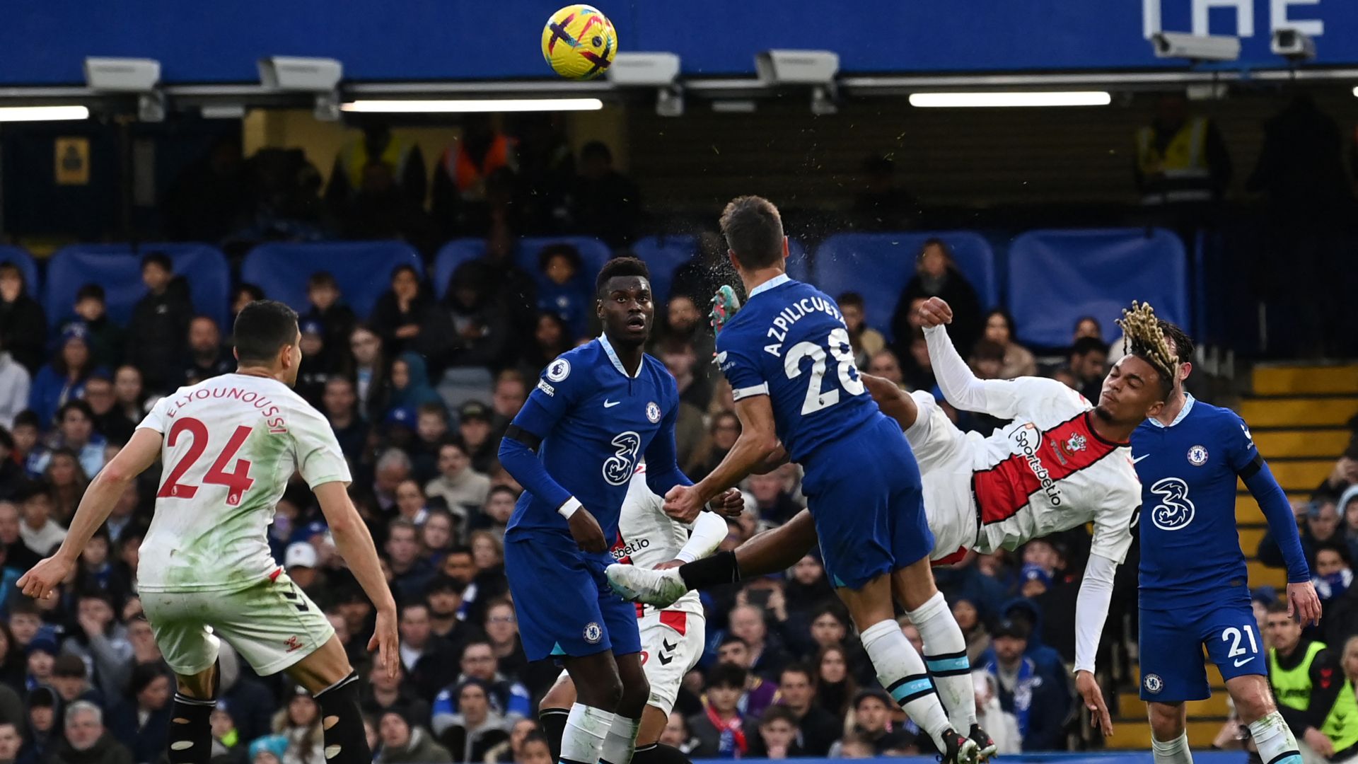 Azpilicueta Sekou Mara Chelsea Southampton
