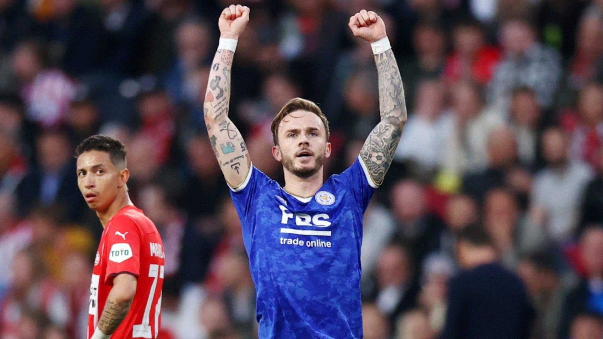 James Maddison Leicester 2021-22