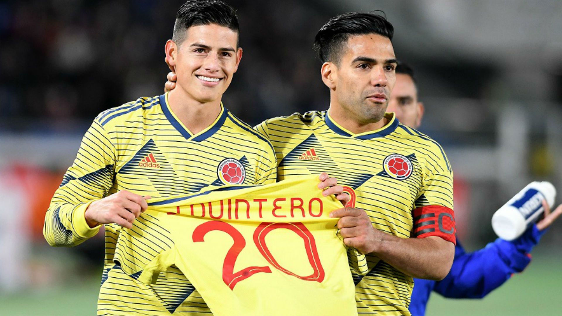 James & Falcao Colombia - Japón Amistosos 2019