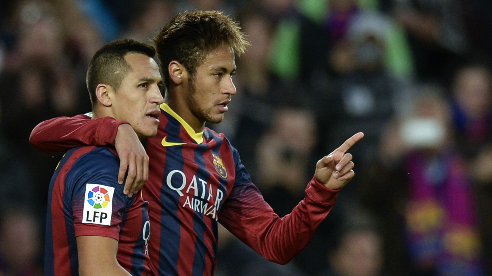 Alexis Sanchez Neymar Barcelona