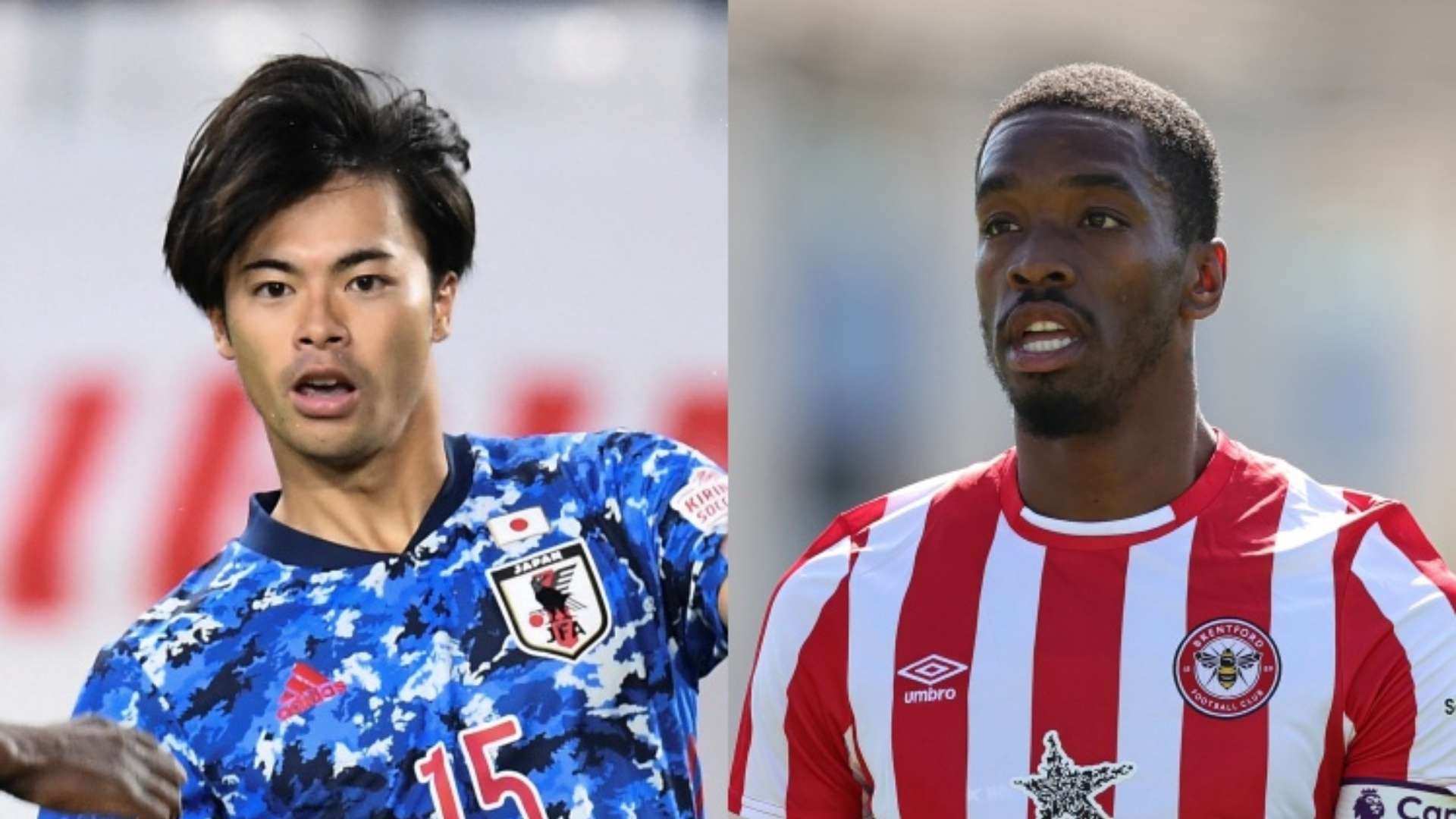 Kaoru Mitoma Ivan Toney Brentford