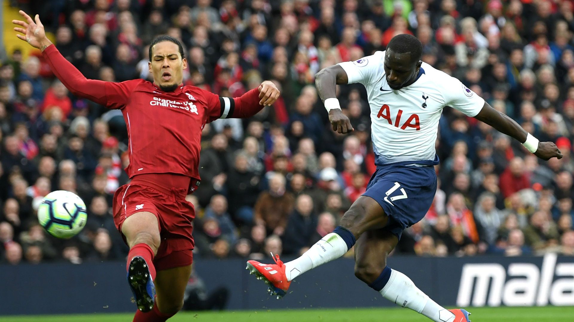 Virgil van Dijk Moussa Sissoko Liverpool Tottenham 010419