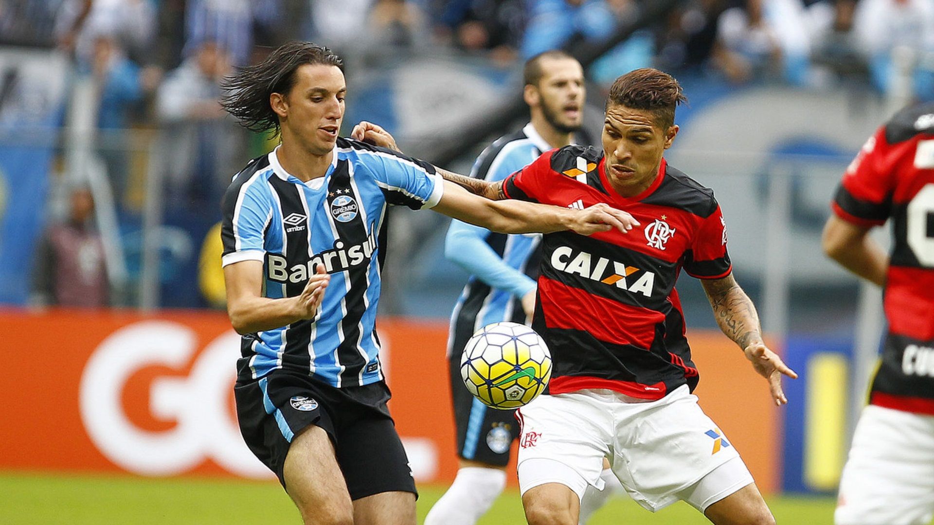 Geromel Guerrero Grêmio Flamengo  22052016