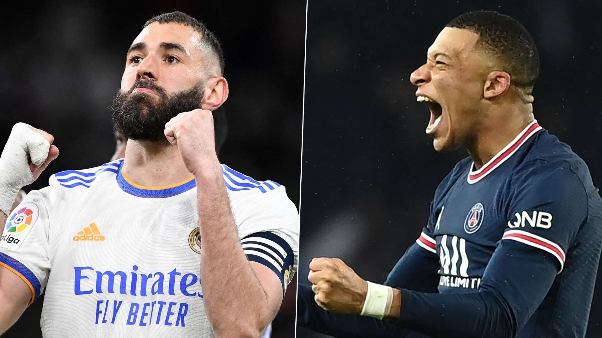 20220306 Karim Benzema Kylian Mbappe