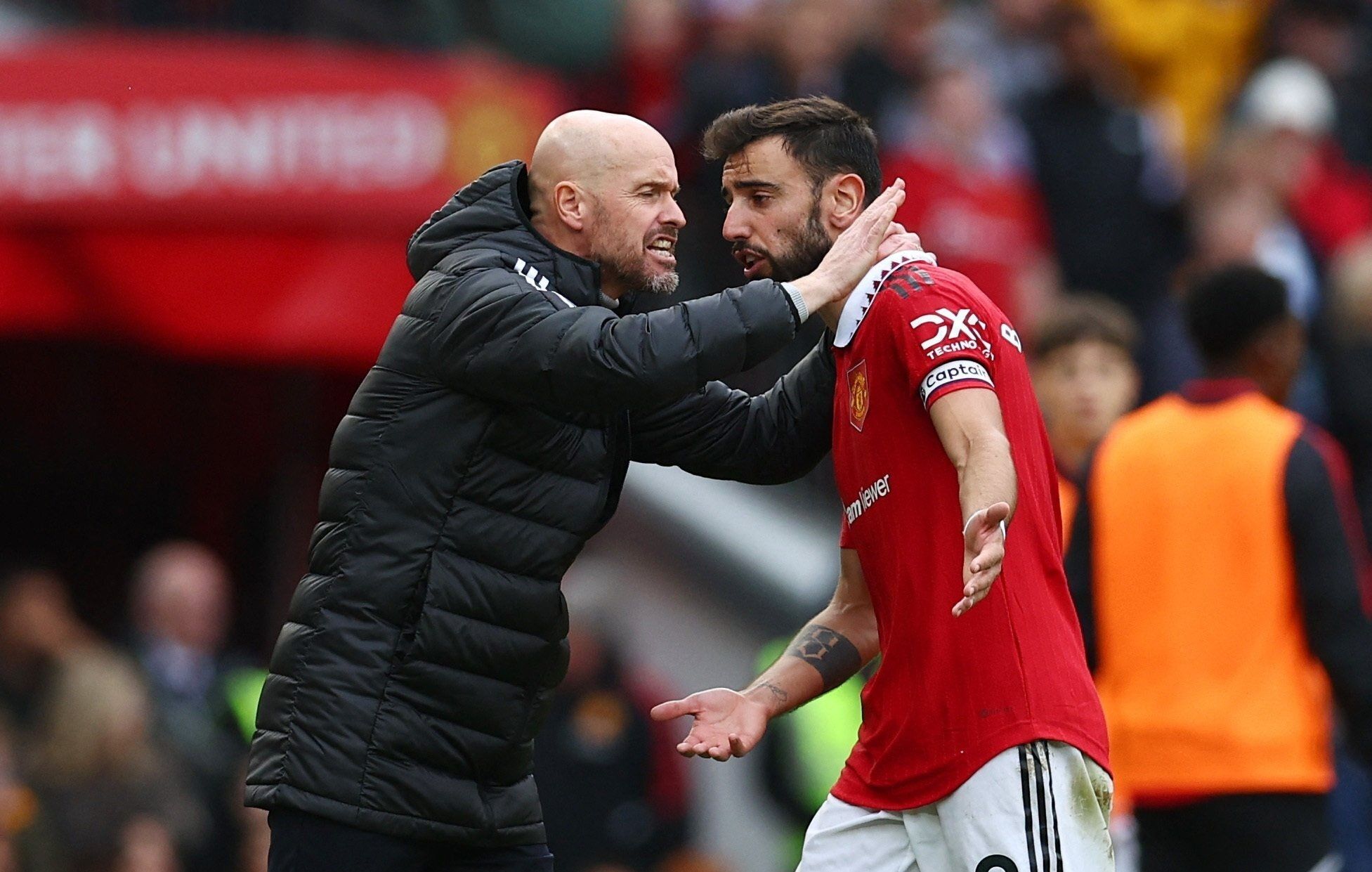 Erik ten Hag Bruno Fernandes