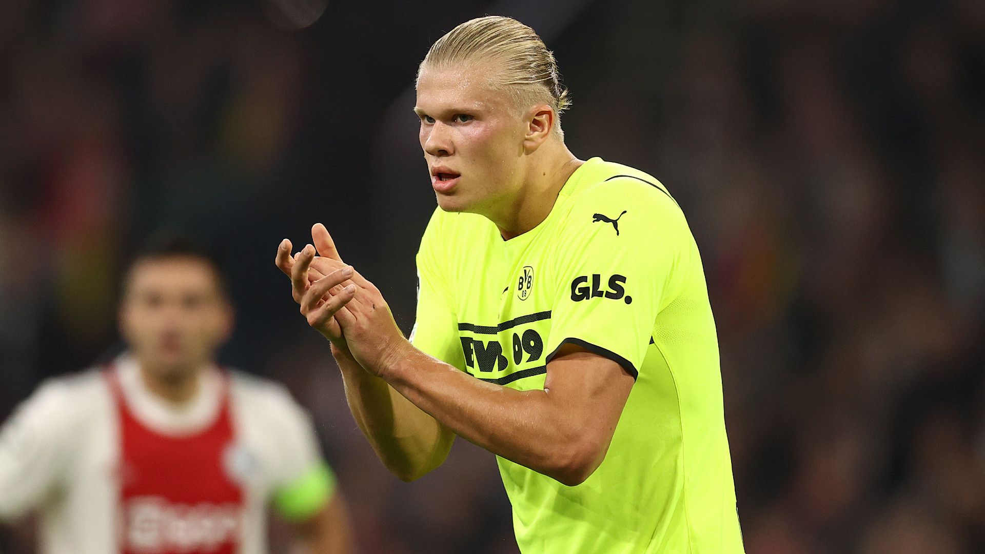 ERLING HAALAND BORUSSIA DORTMUND UEFA CHAMPIONS LEAGUE 19102021