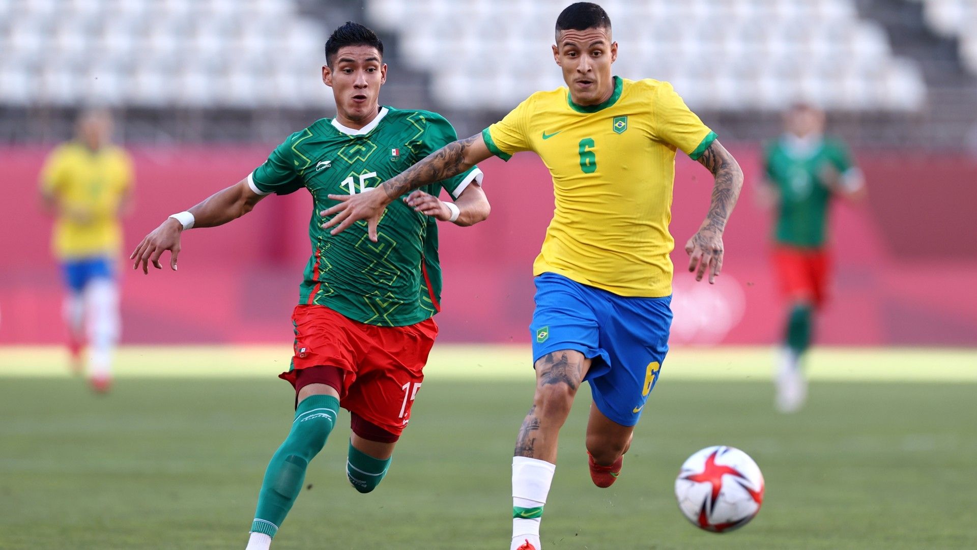 México Selección mexicana Brasil Uriel Antuna Claudinho