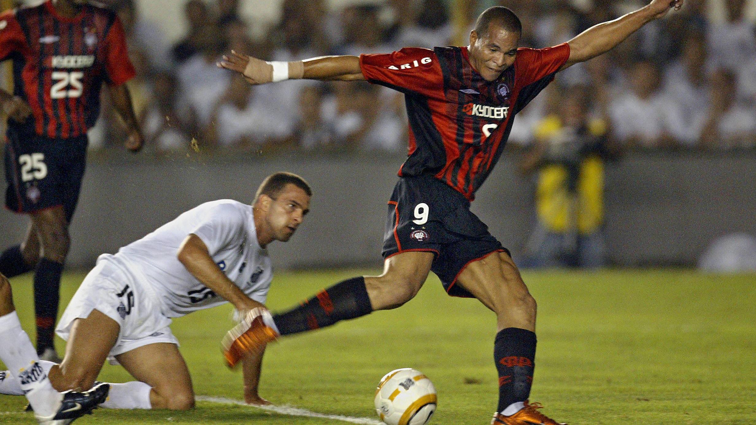 Atlético Paranaense x Santos, Quartas de Final Libertadores 2005