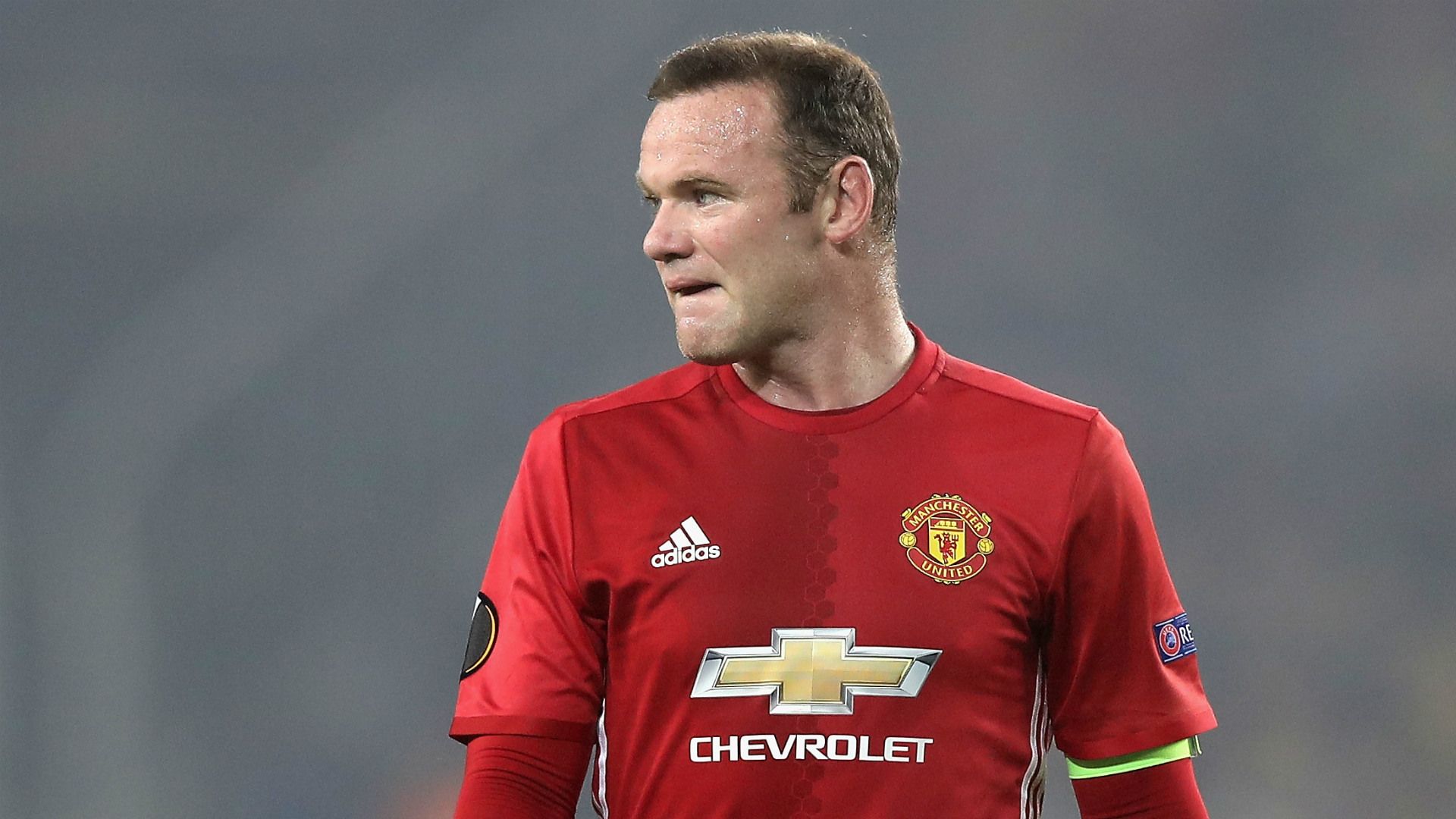 Wayne Rooney Manchester United Europa League 2016