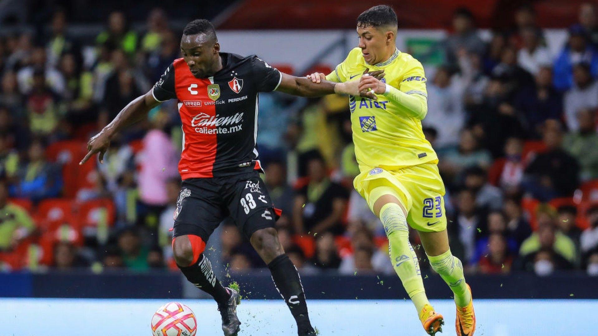 Julián Quiñones Emilio Lara América Atlas Apertura 2022