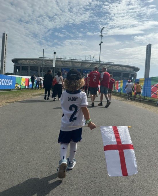 Lauryn Goodman son England Euro 2024