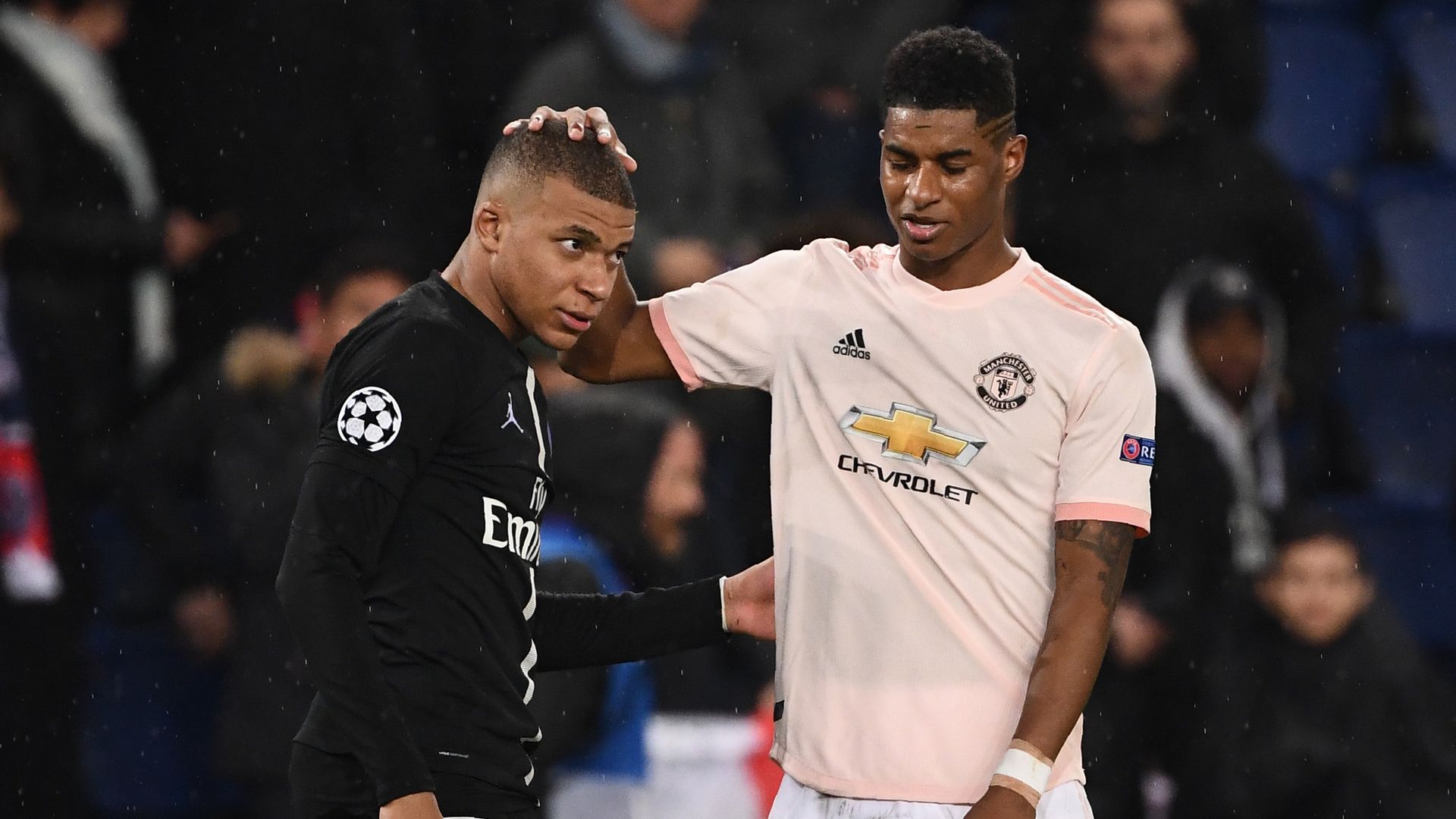 Kylian Mbappe Marcus Rashford
