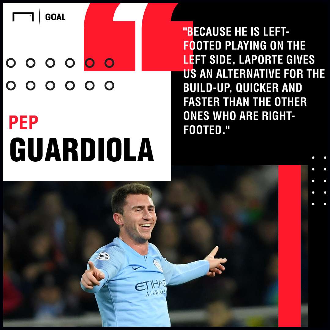 Aymeric Laporte Guardiola Man City PS