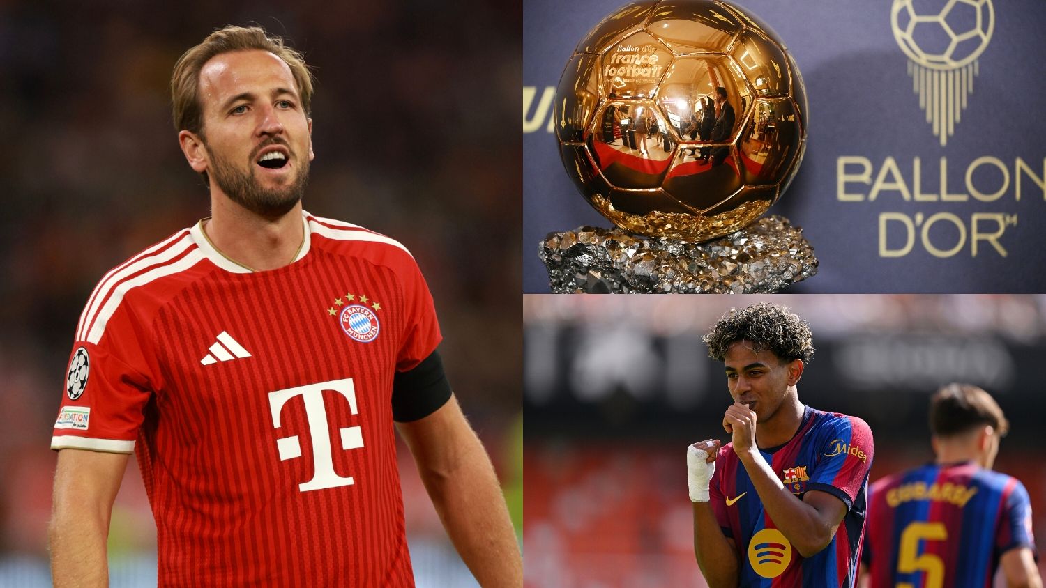 Harry Kane Lamine Yamal Ballon d'Or