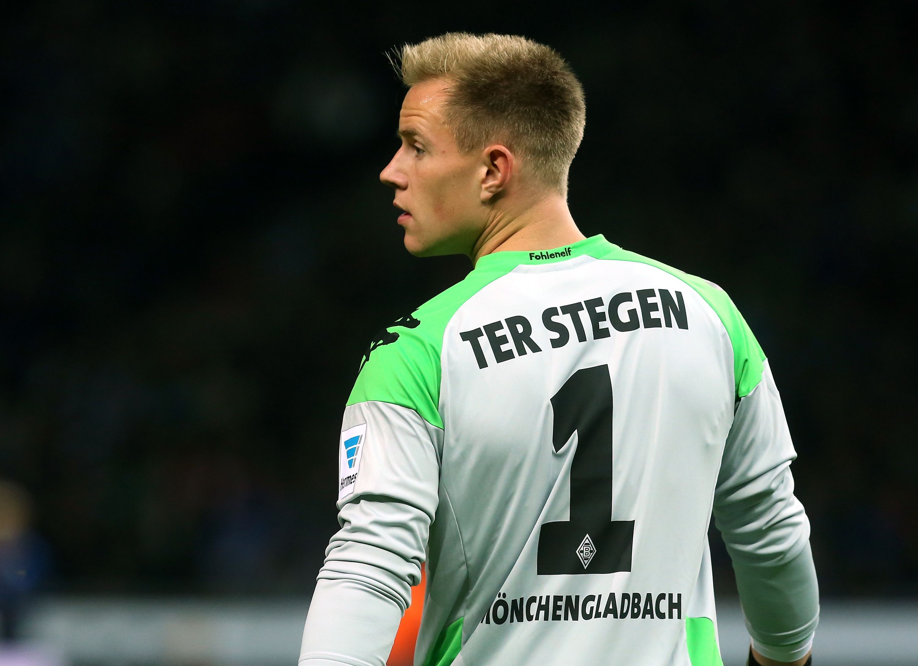 Borussia Monchengladbach's Marc-Andre ter Stegen.