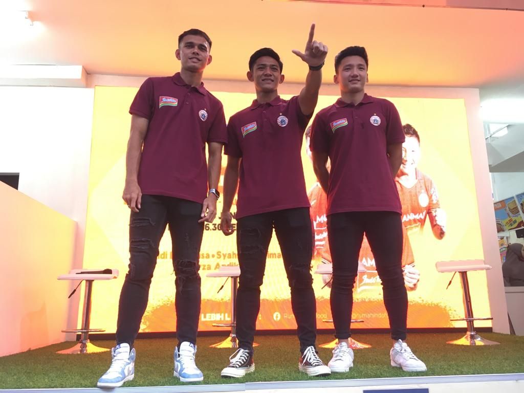 Rezaldi Hehanussa, Firza Andika, Syahrian Abimanyu Persija