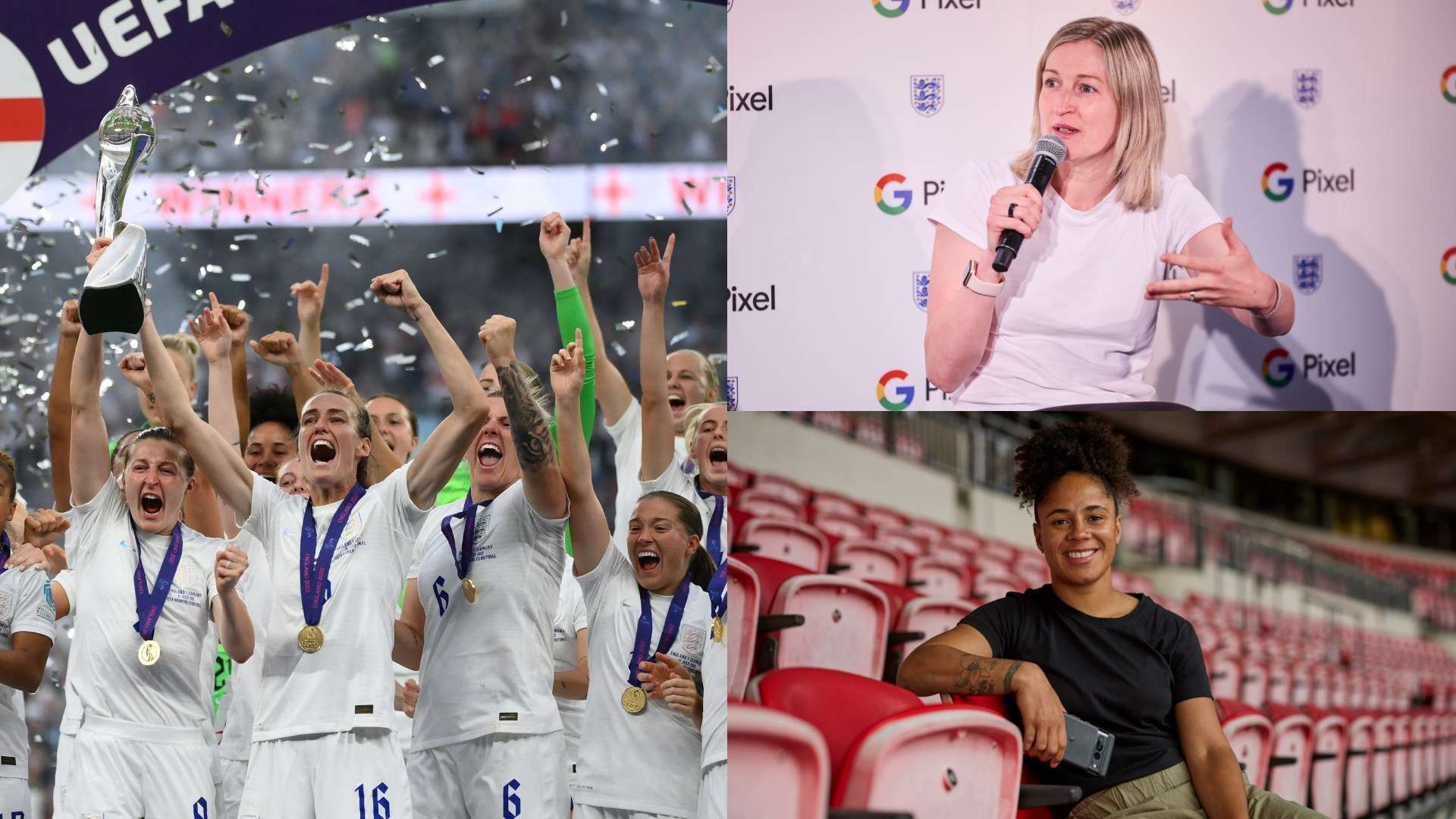 England Google Pixel composite