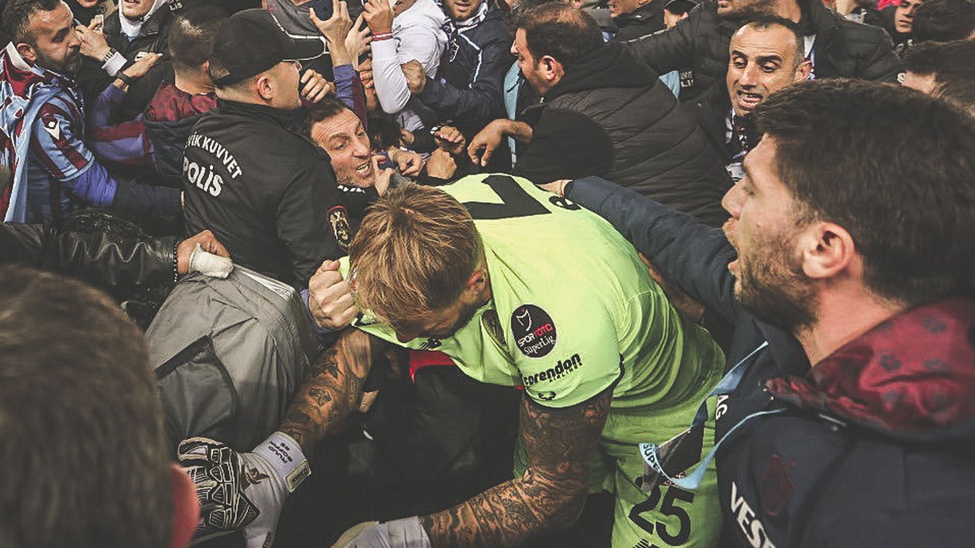 Ruud Boffin. Trabzonspor vs Antalyaspor. 05.01.2022