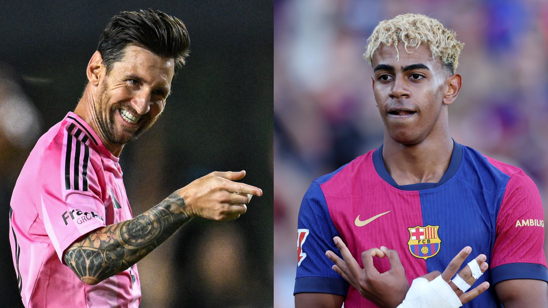 GFX Lionel Messi Lamine Yamal