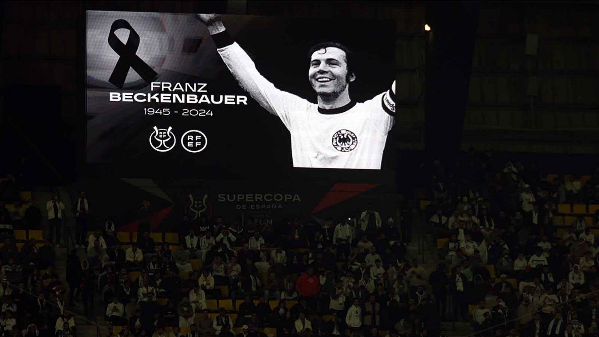 Franz Beckenbauer tribute Saudi Arabia