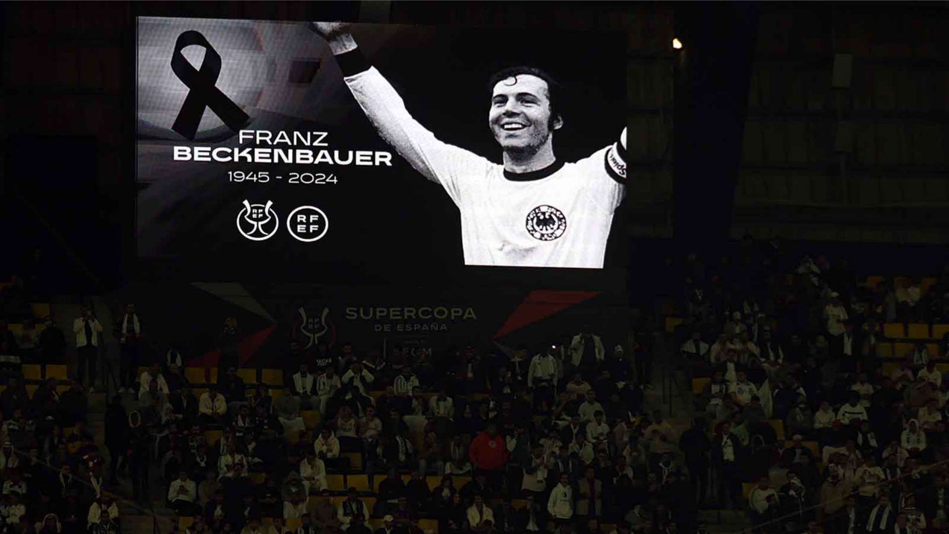 Franz Beckenbauer tribute Saudi Arabia