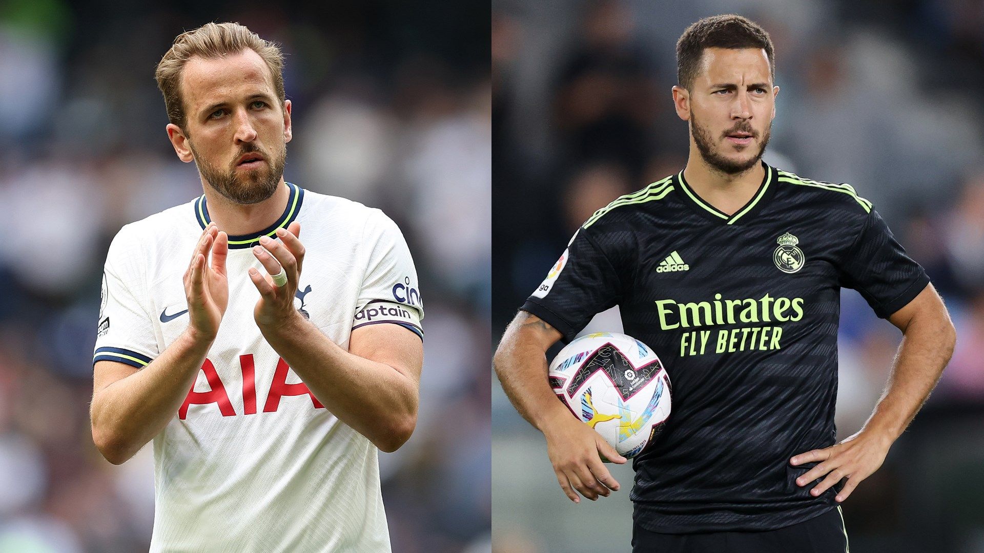 Harry Kane Eden Hazard
