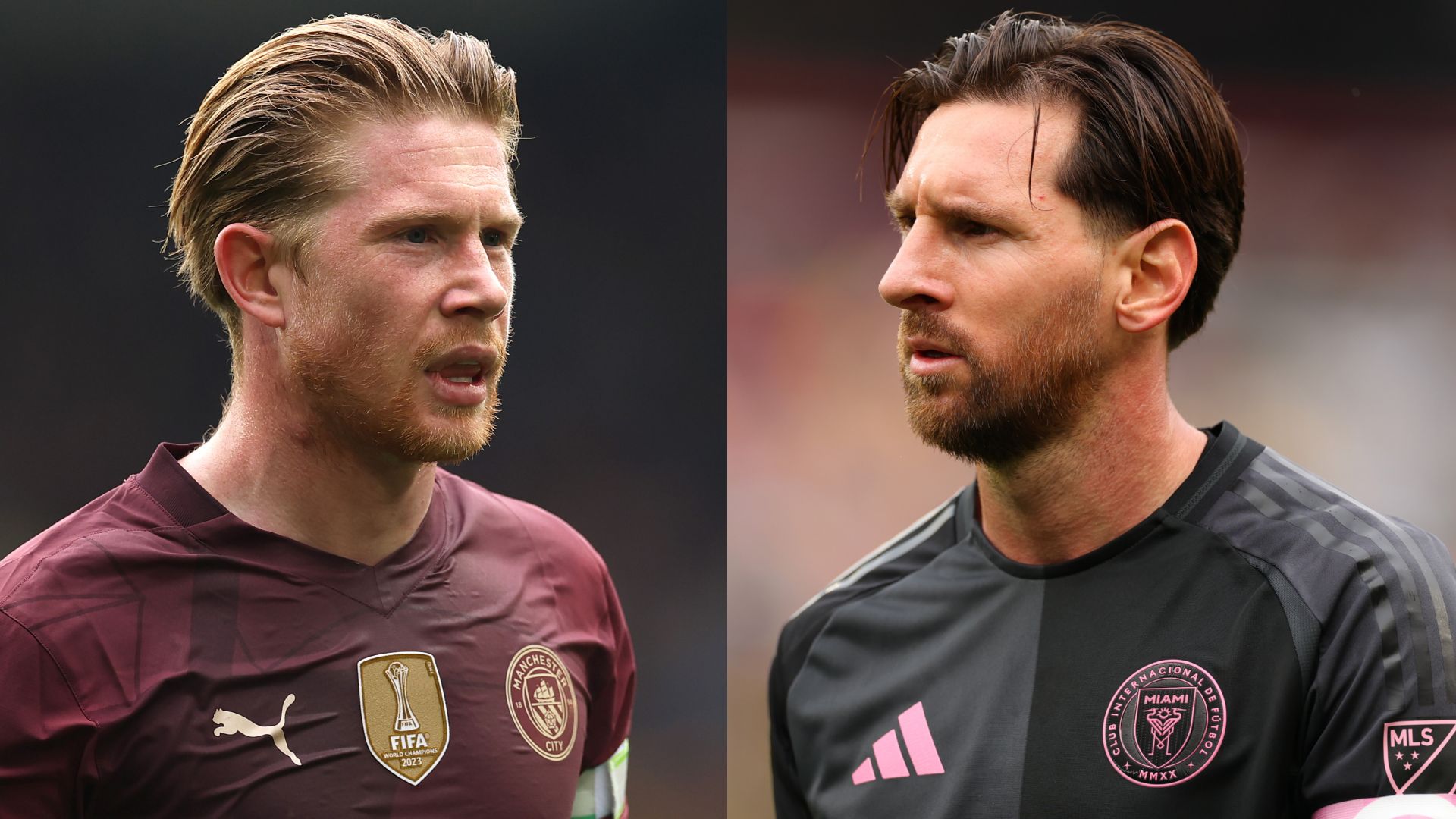 Kevin De Bruyne Lionel Messi 2025