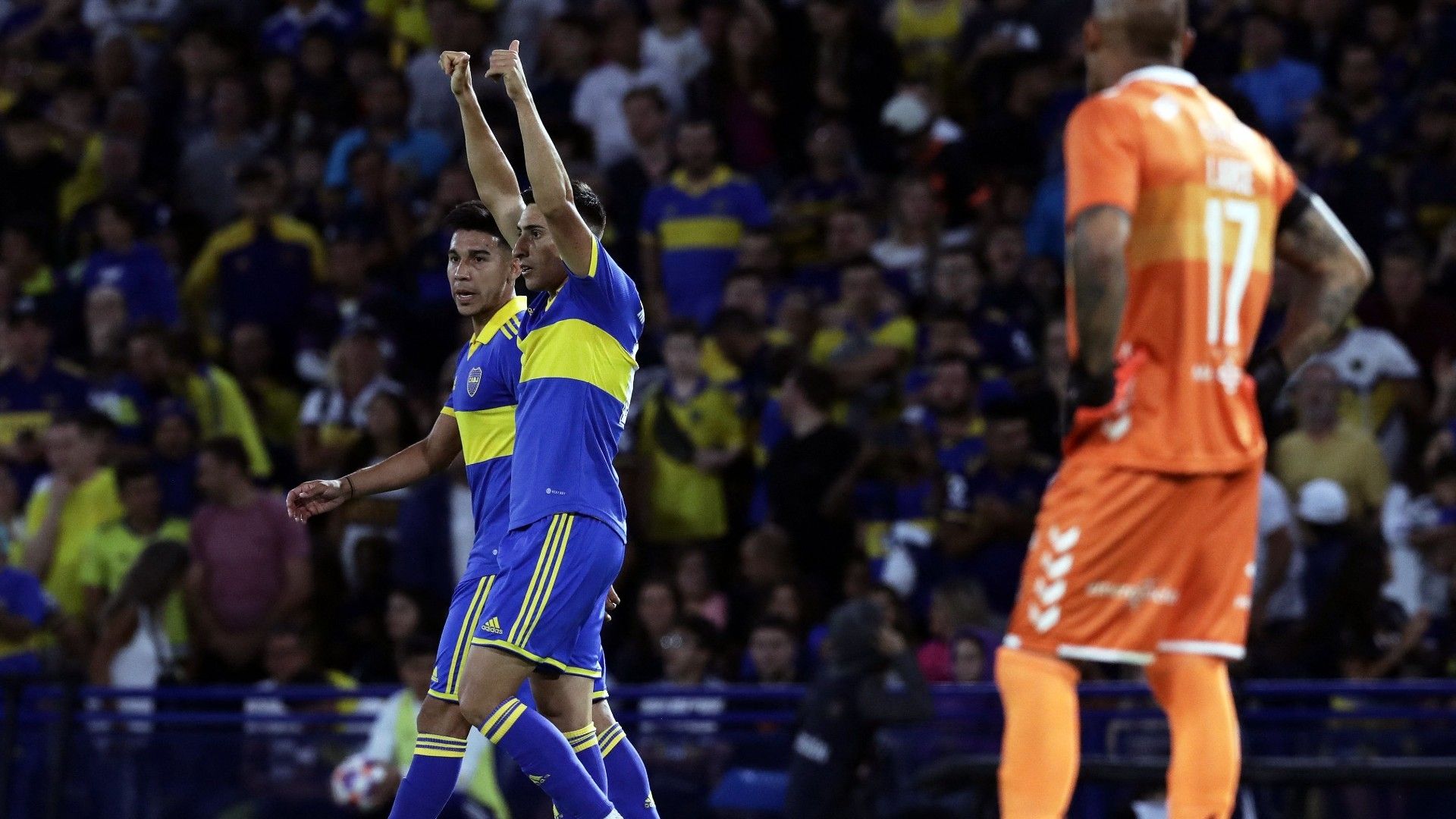 Miguel Merentiel Boca Platense Torneo Liga Profesional 19022023